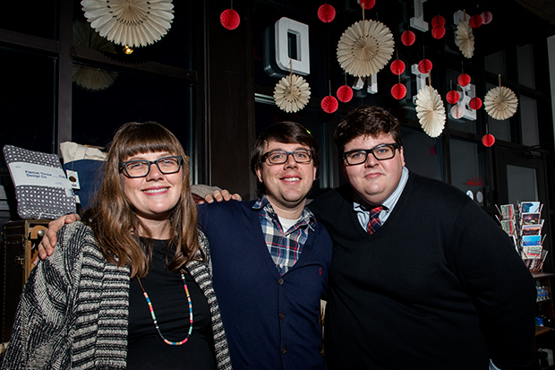 Emily, Andy, and Rob Linn