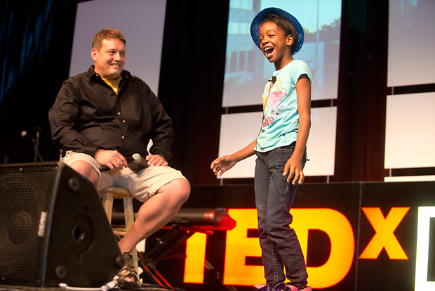 Super Business Girl at TEDx